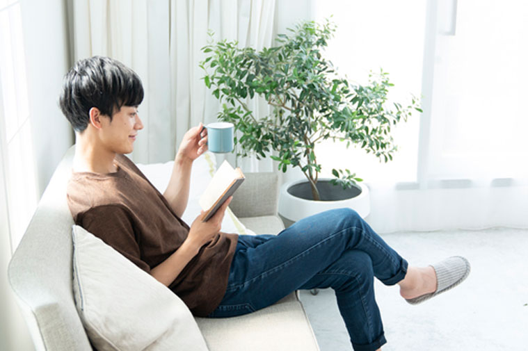 自宅のようなカフェ